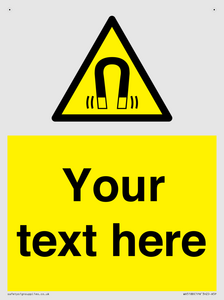 Custom Magnetic Field Sign